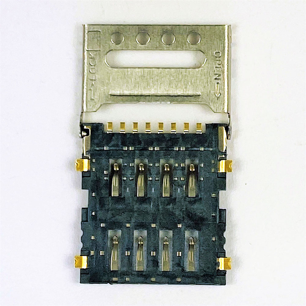 P/N: SIM6PP -XXX-IMG_9429 (2) micro SIM card socket Hinge type